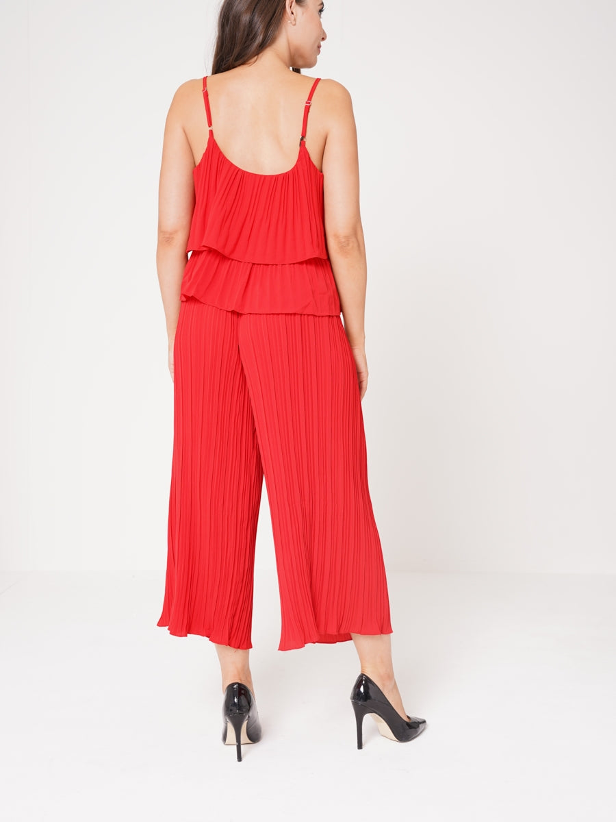 Pleated Frill Cami Top & Trouser Co-ord
