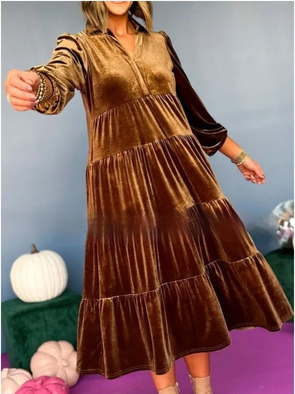Autumn And Winter New Loose Dress Women