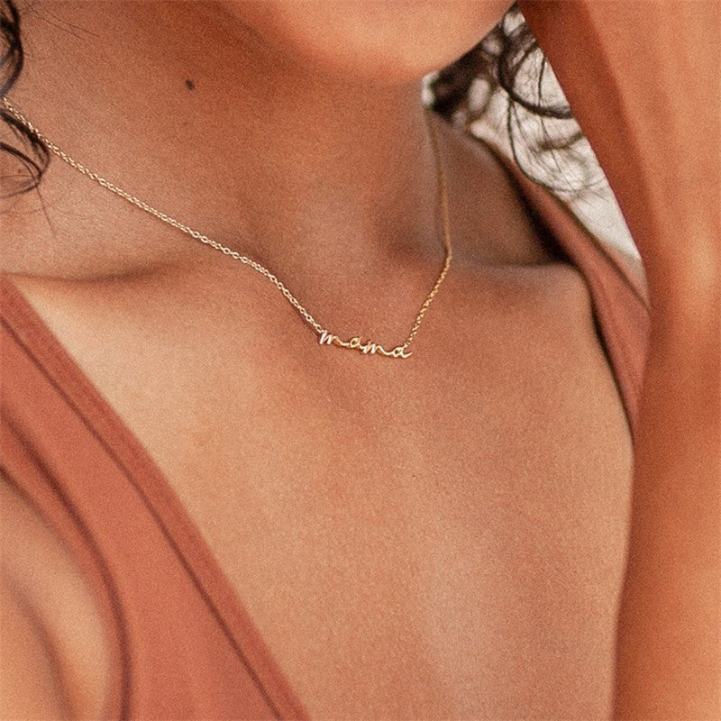 Stainless Steel Fashion European And American Style Necklace Jewelry Mother's Day Gift