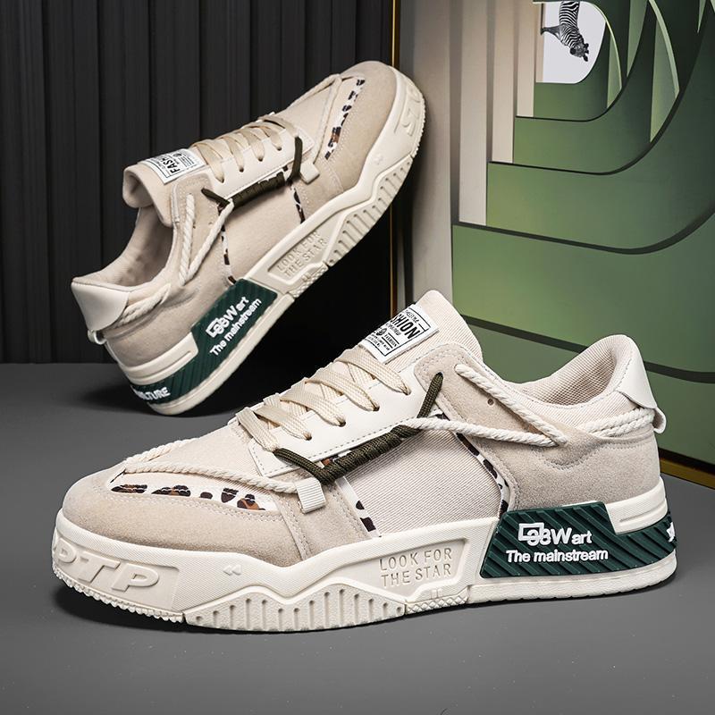 Fashion Casual Thick-soled Canvas Sneakers Sports Sneakers For Men