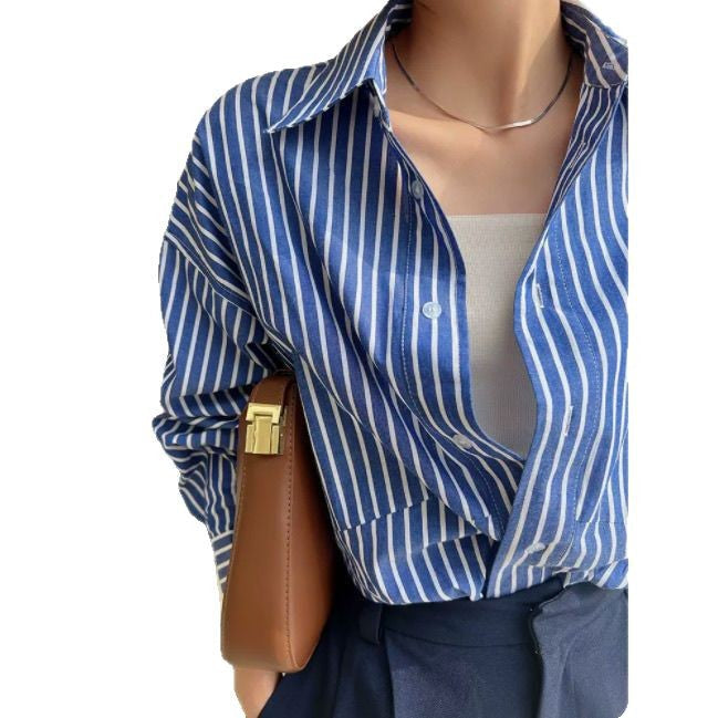 Loose Temperament Chic Shirt Early Autumn Top