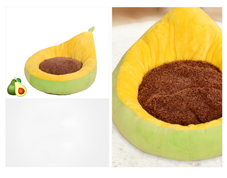 Detachable Cat Small Dog Avocado Kennel