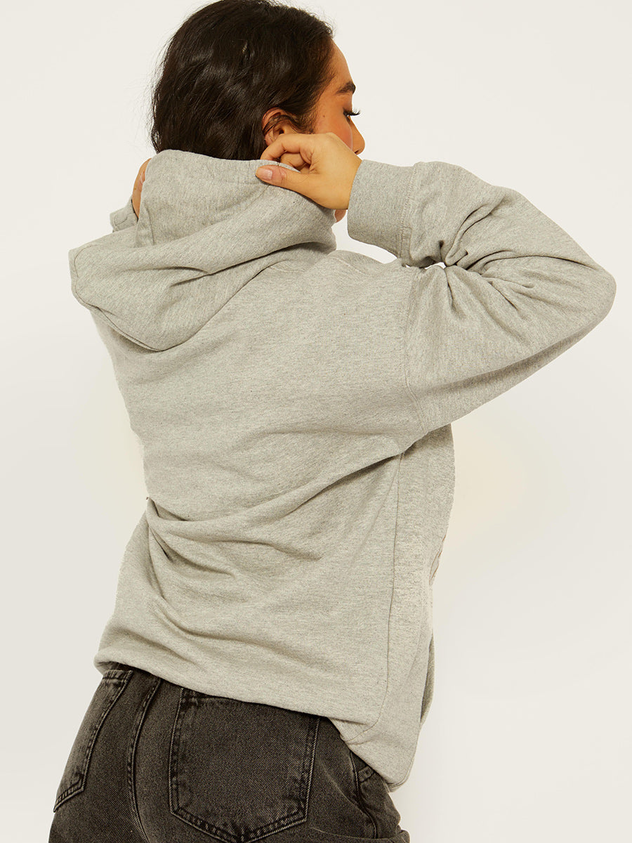 Perfume Graphic Fleeced Hoodie