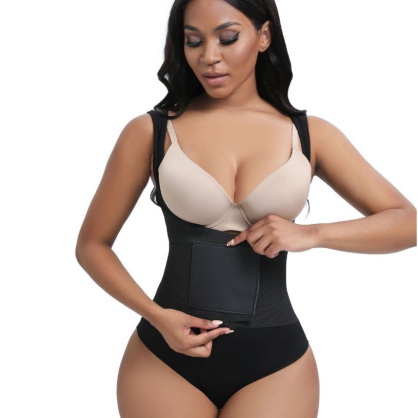 Belly Contracting Sports Waist Seal Breathable Shapewear Fitness Breasted Hip Lifting Corset