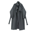 New Women's Loose Mid-length Trench Coat
