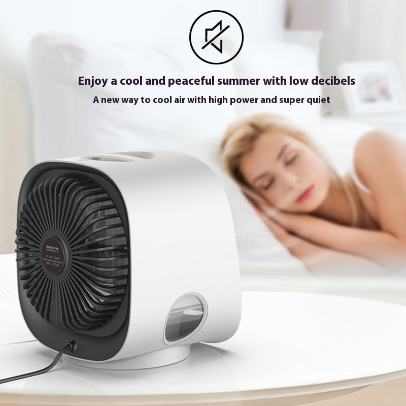 Desktop Water Cooling Fan Mini Refrigeration Air Conditioner USB Air Cooler