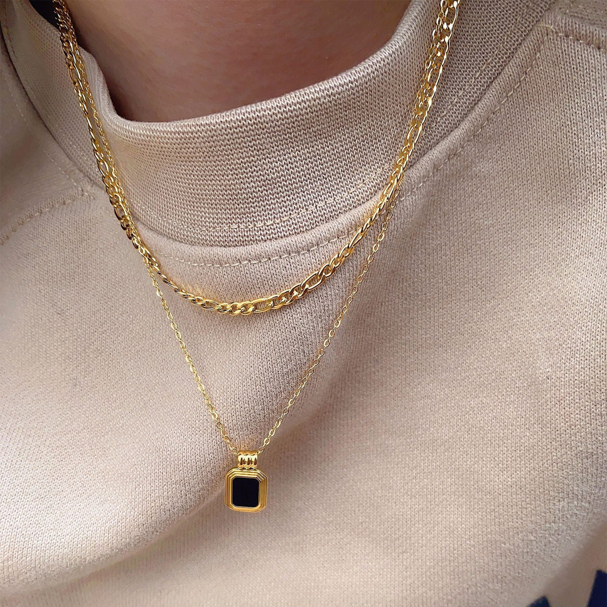Double Turquoise Necklace