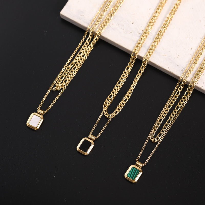 Double Turquoise Necklace