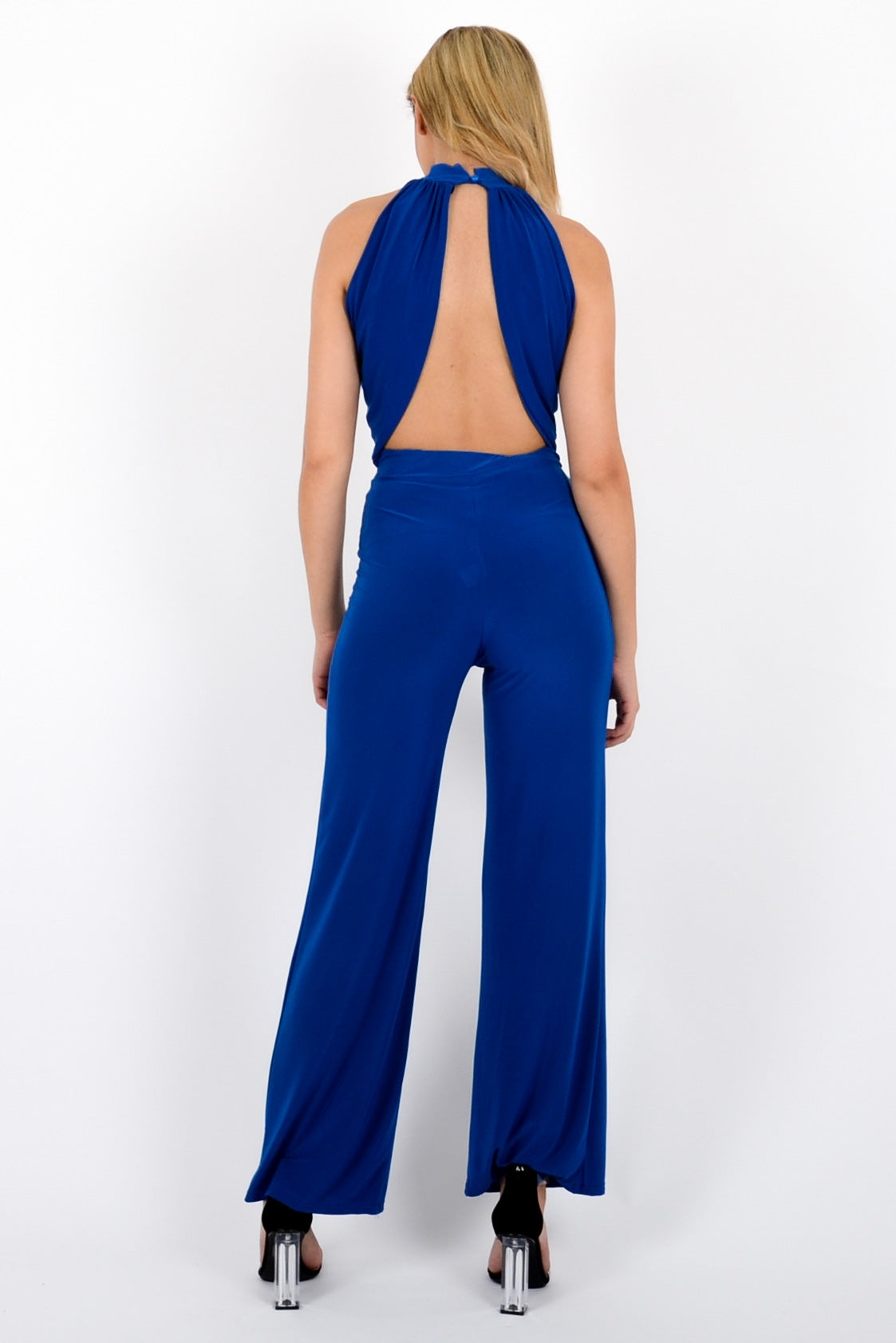 Slinky Wrap Crop Top & Trouser Co-ord