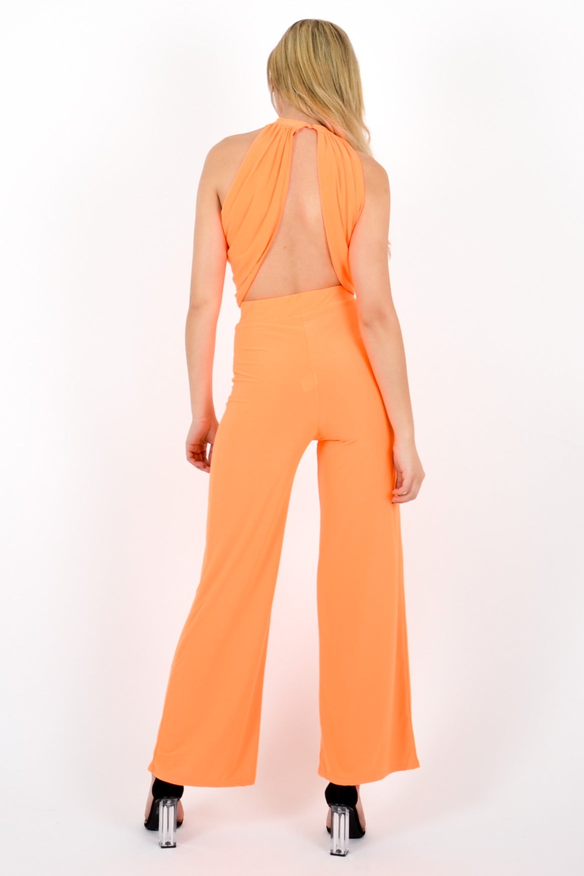 Slinky Wrap Crop Top & Trouser Co-ord