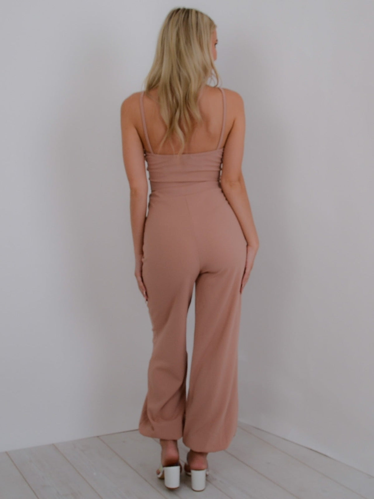 Ruched Cami Crop Top & Trouser Co-ord