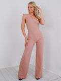 One Shoulder Jumpsuit