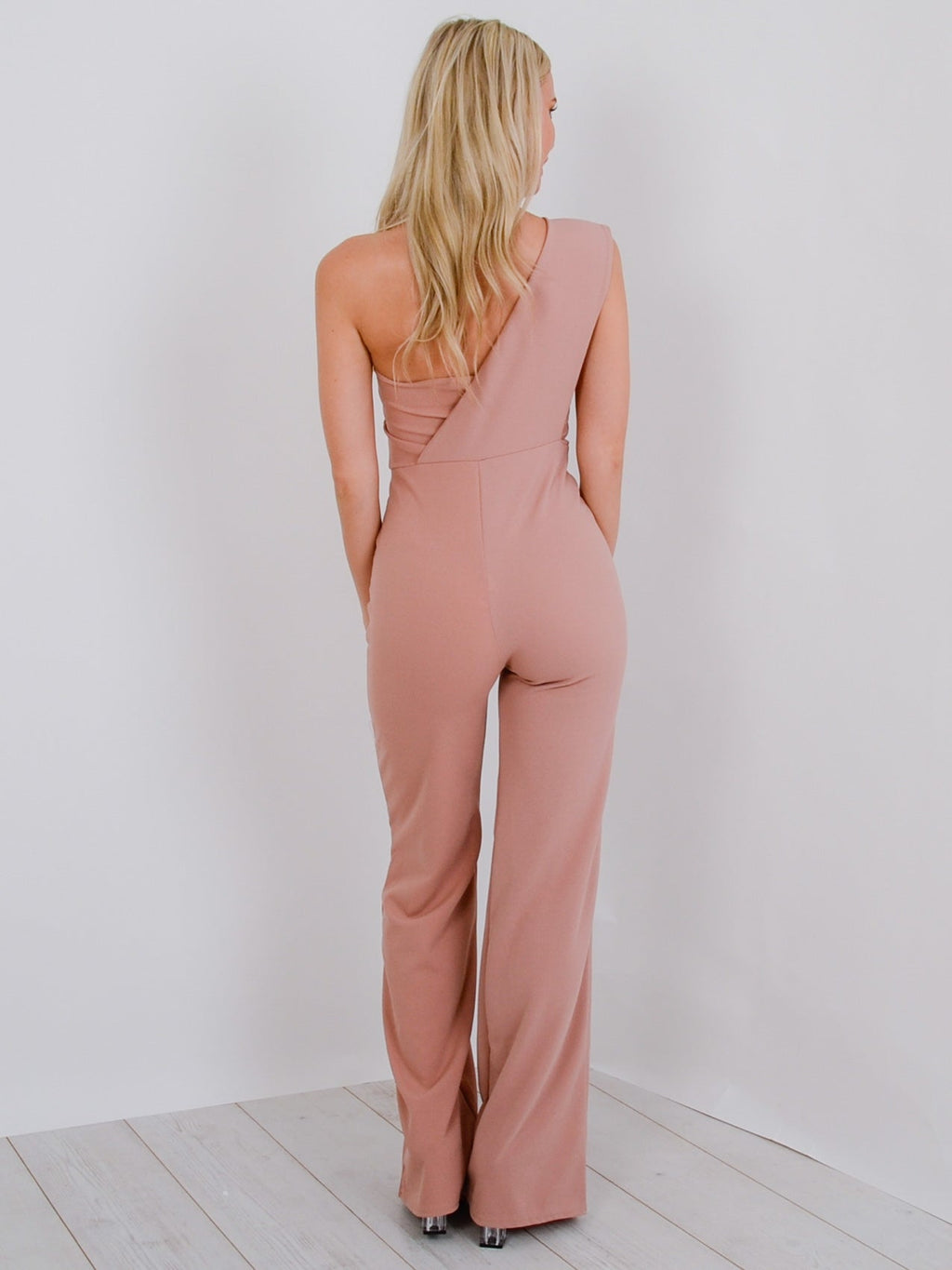 One Shoulder Jumpsuit