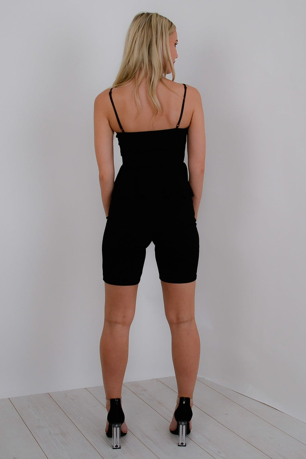 Frill Top & Cycling Shorts Co-ord