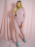 Cable Knit Top & Bottom Co-ord