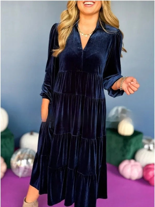 Autumn And Winter New Loose Dress Women