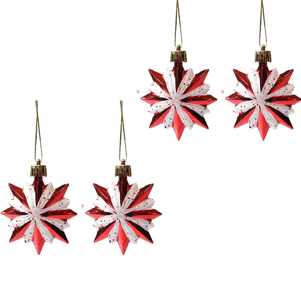 Christmas Painted Special-shaped Ball Pendant
