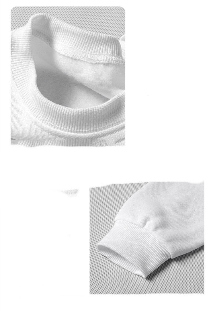 Letter Christmas Tree Sweater Round Neck For Men And Women
