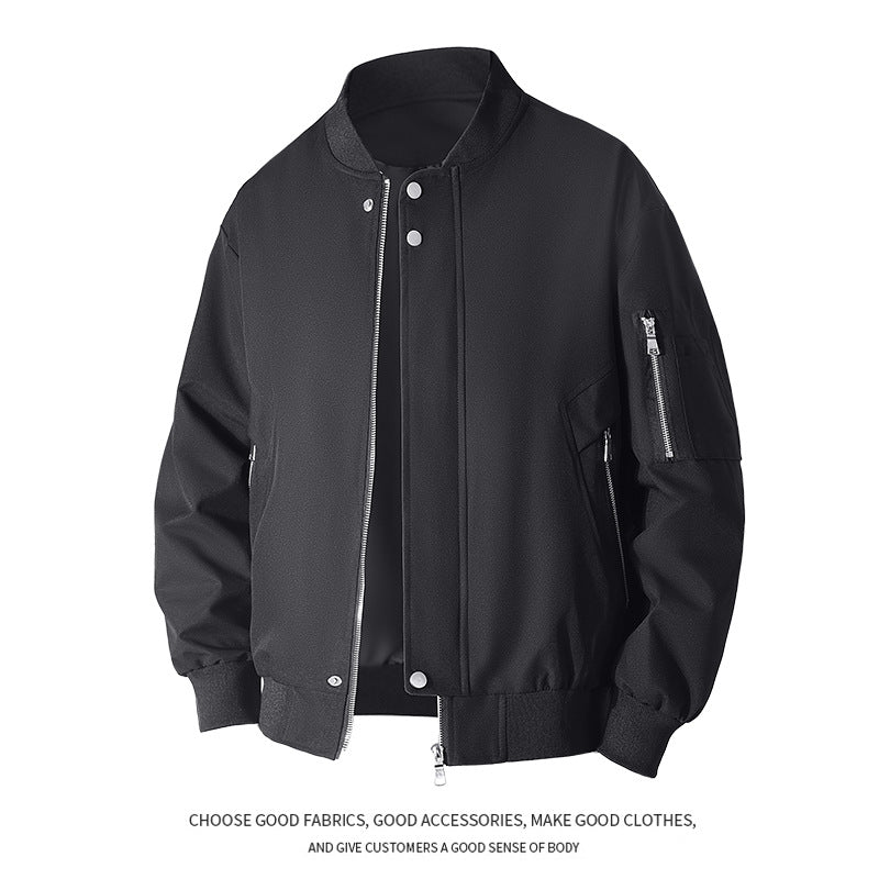Oversized Jacket British Versatile Loose Fashion Trend Handsome American Style