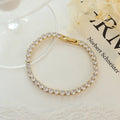 Zircon Cubic Chain Bracelet