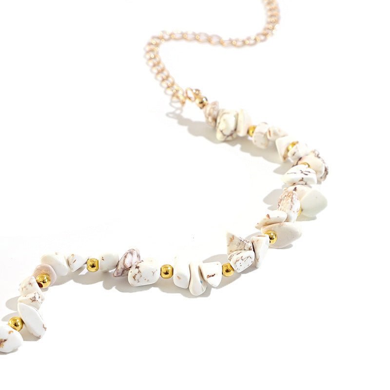 Handmade Natural Stone Irregular Necklaces