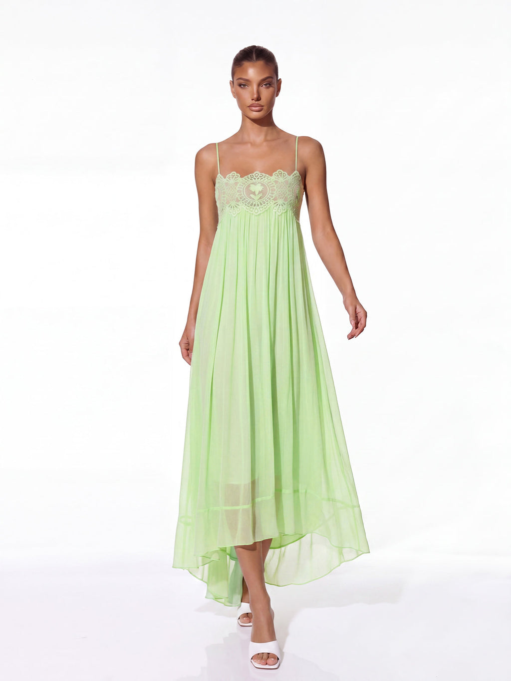 Hyquorin Spaghetti Maxi Dress