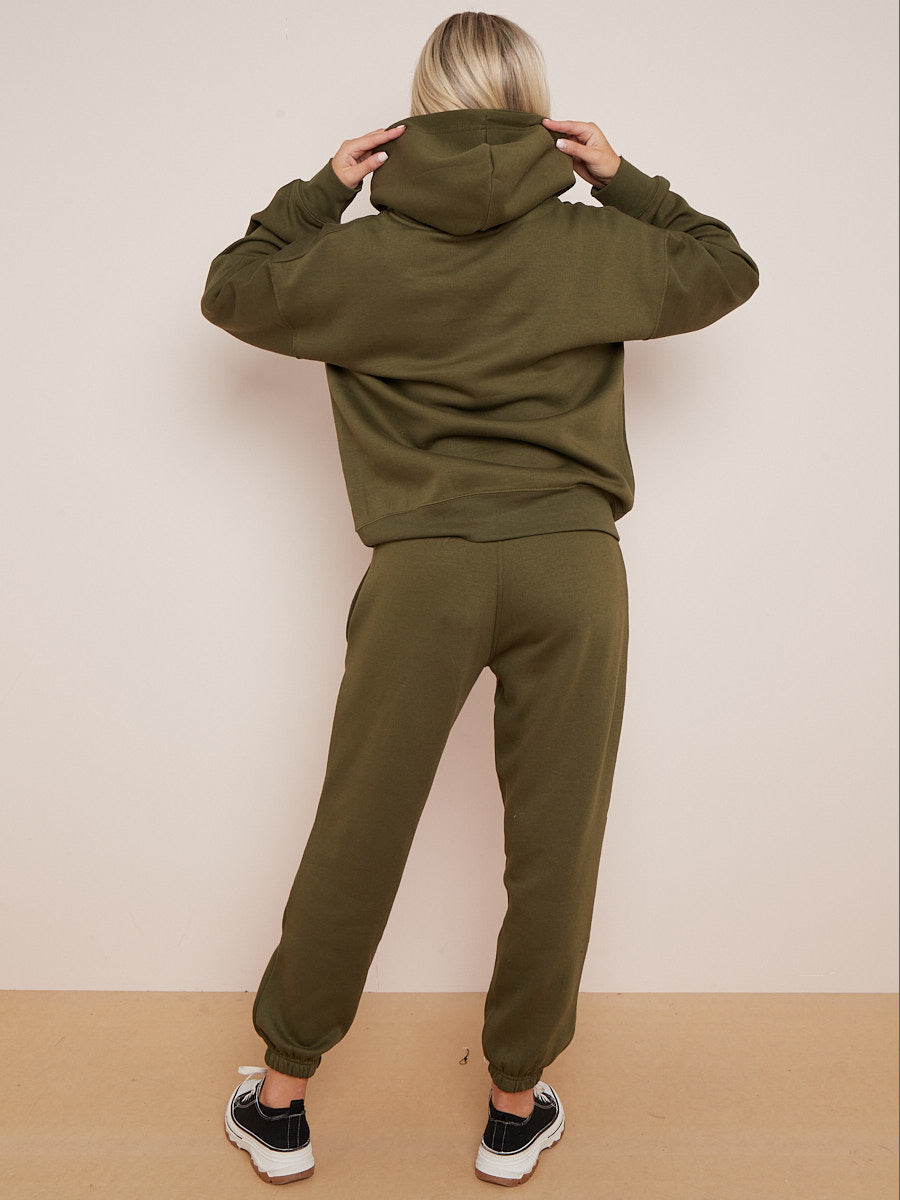 Embroidered Beyond Dreams Hooded Fleece Co-ord