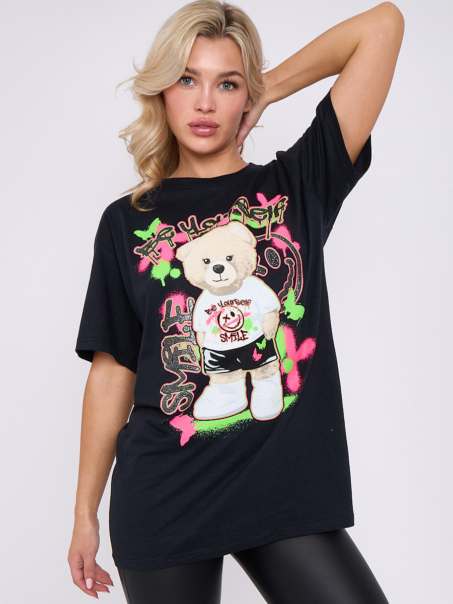 Be Yourself Graphic Printed T-Shirt