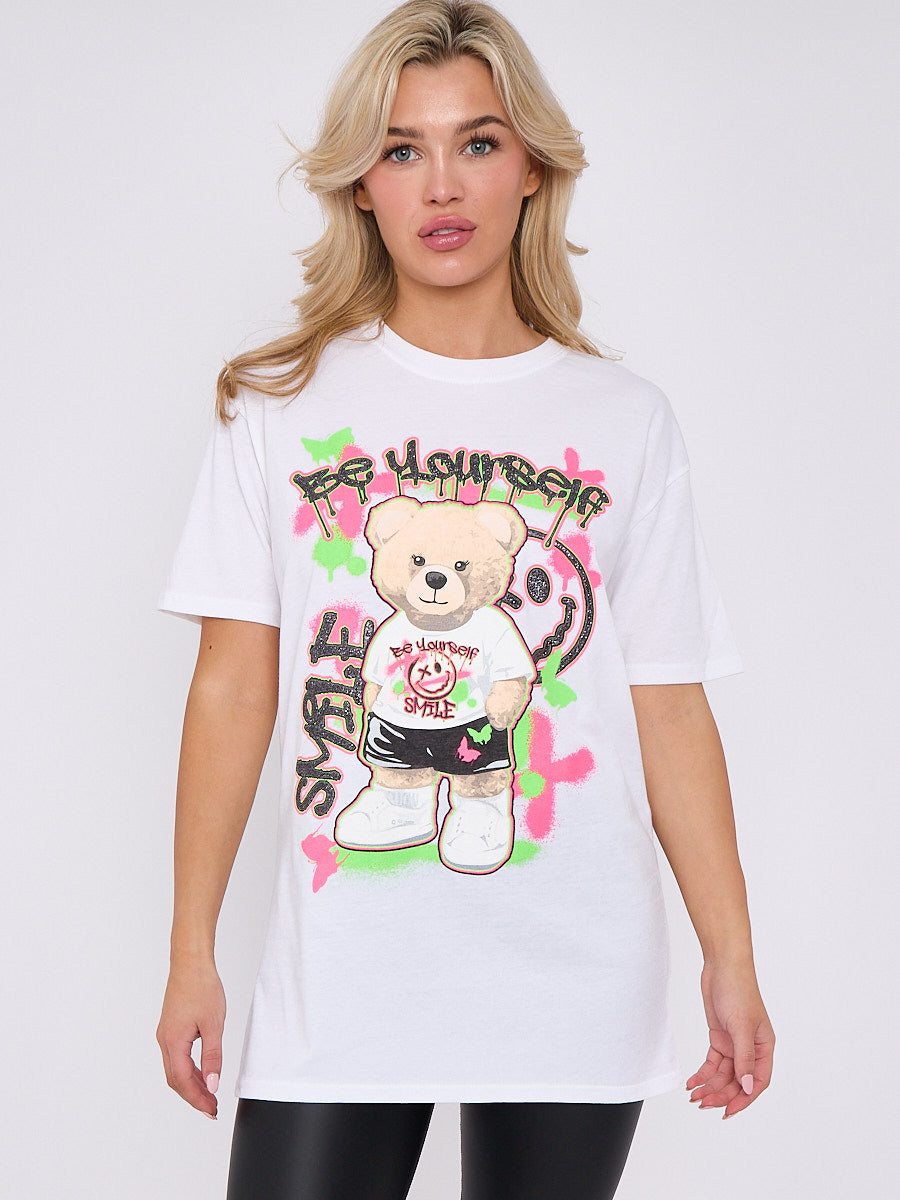 Be Yourself Graphic Printed T-Shirt