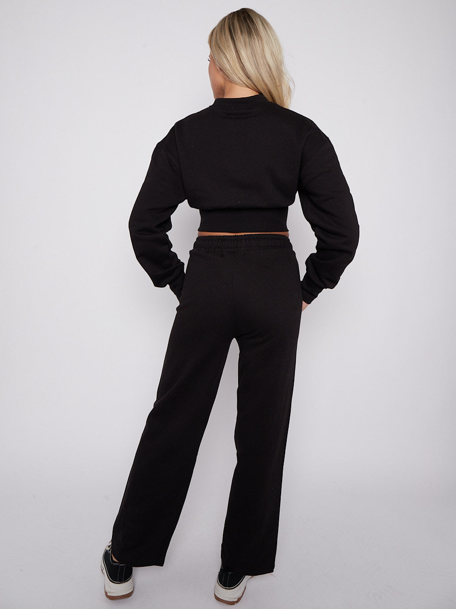Embroidered San Francisco Zip Up Fleece Co-ord