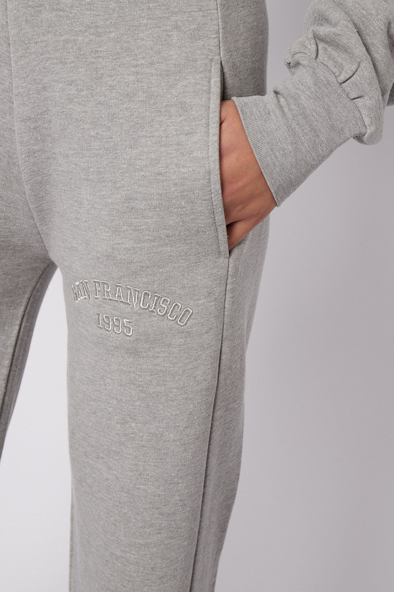 Embroidered San Francisco Zip Up Fleece Co-ord