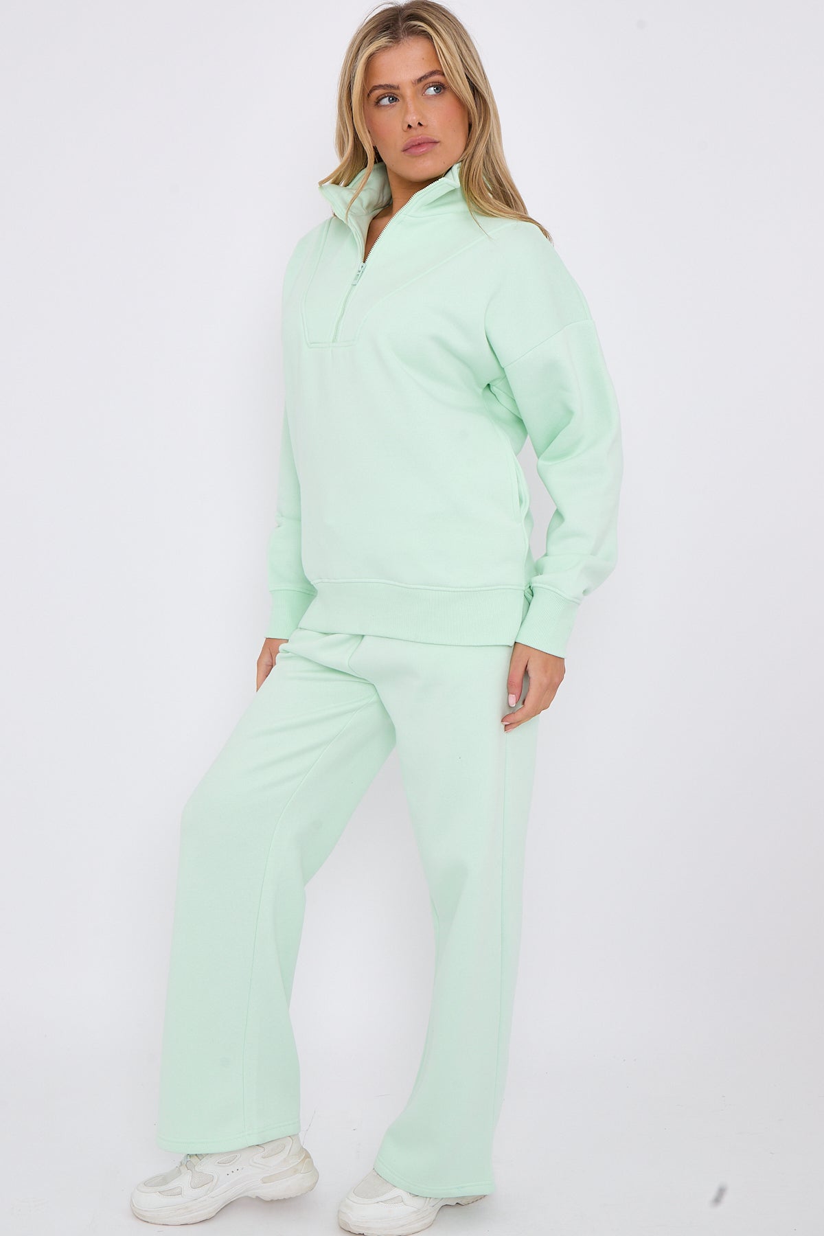 1/2 Zip Top & Jogger Fleece Co-ord