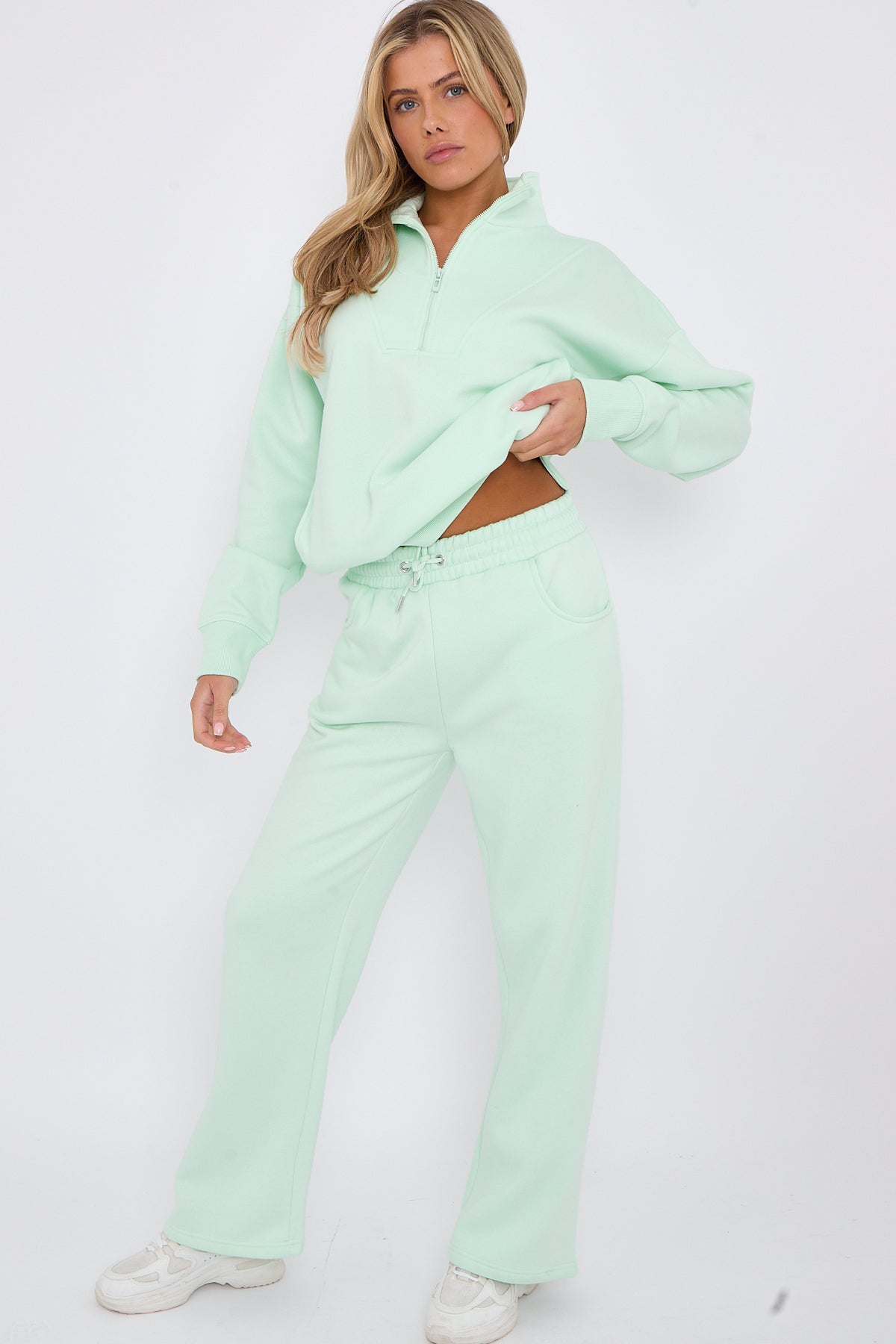 1/2 Zip Top & Jogger Fleece Co-ord