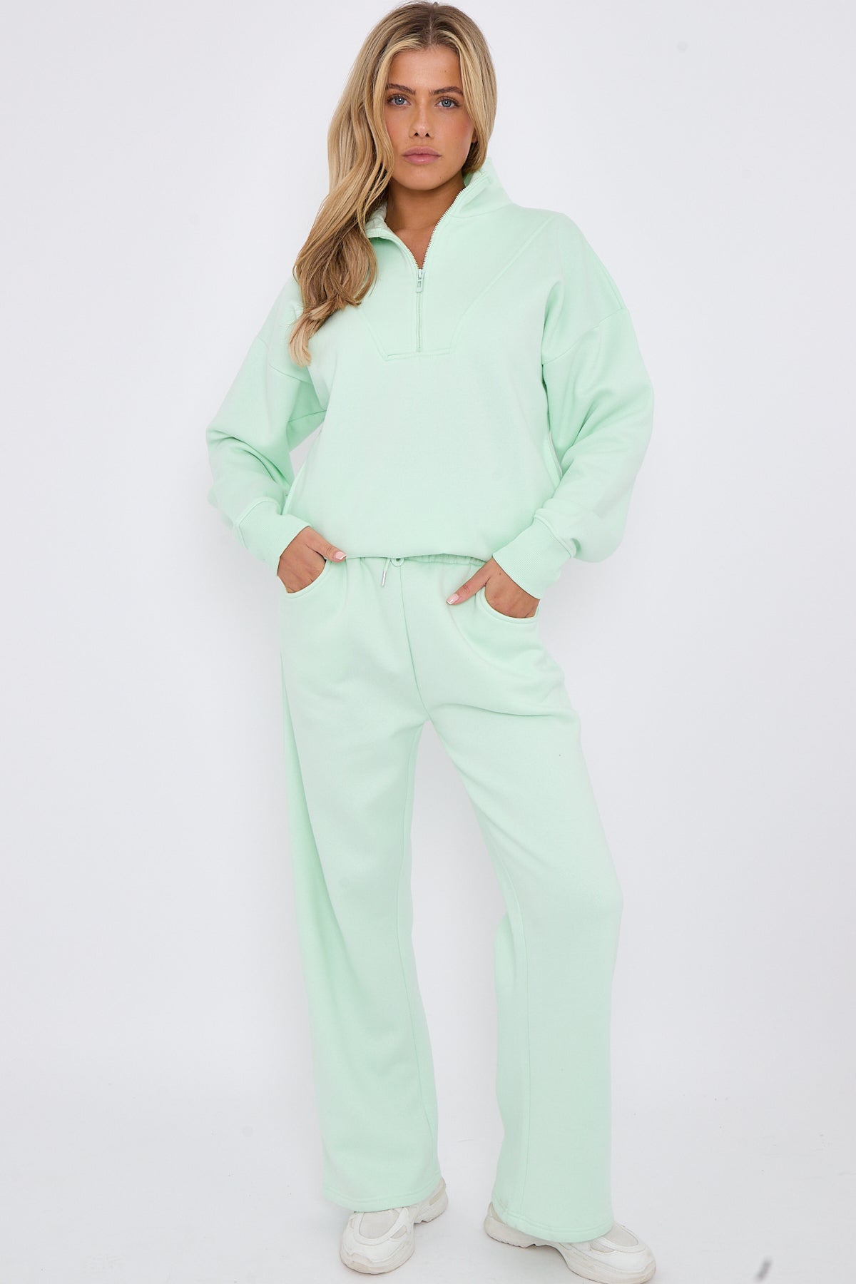 1/2 Zip Top & Jogger Fleece Co-ord