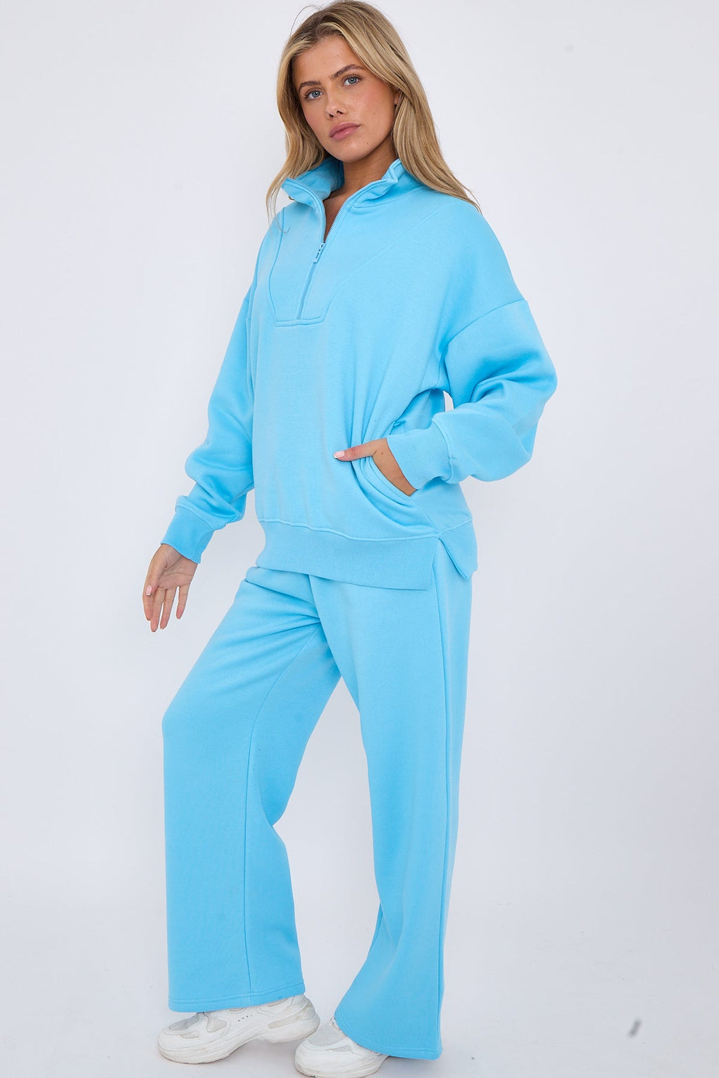 1/2 Zip Top & Jogger Fleece Co-ord