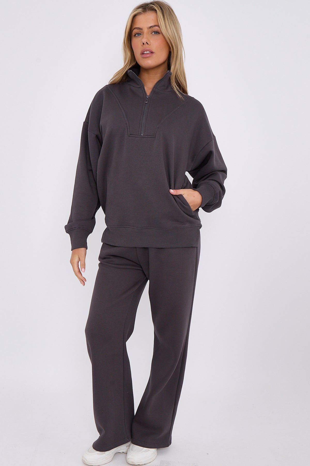 1/2 Zip Top & Jogger Fleece Co-ord