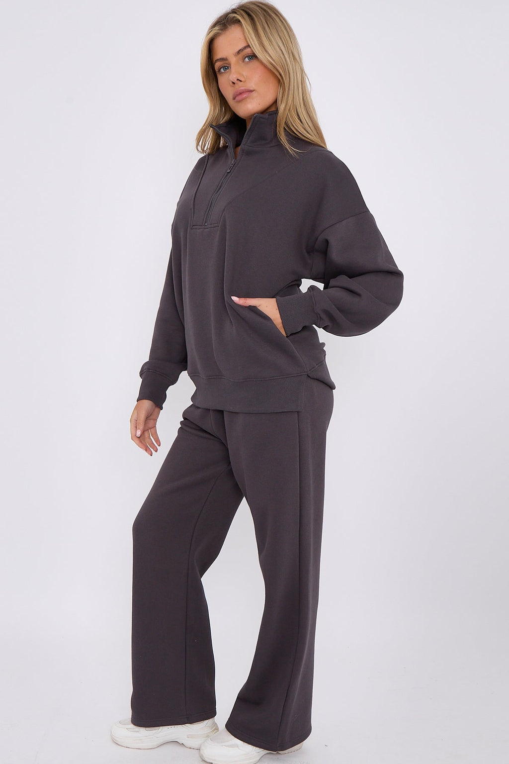 1/2 Zip Top & Jogger Fleece Co-ord