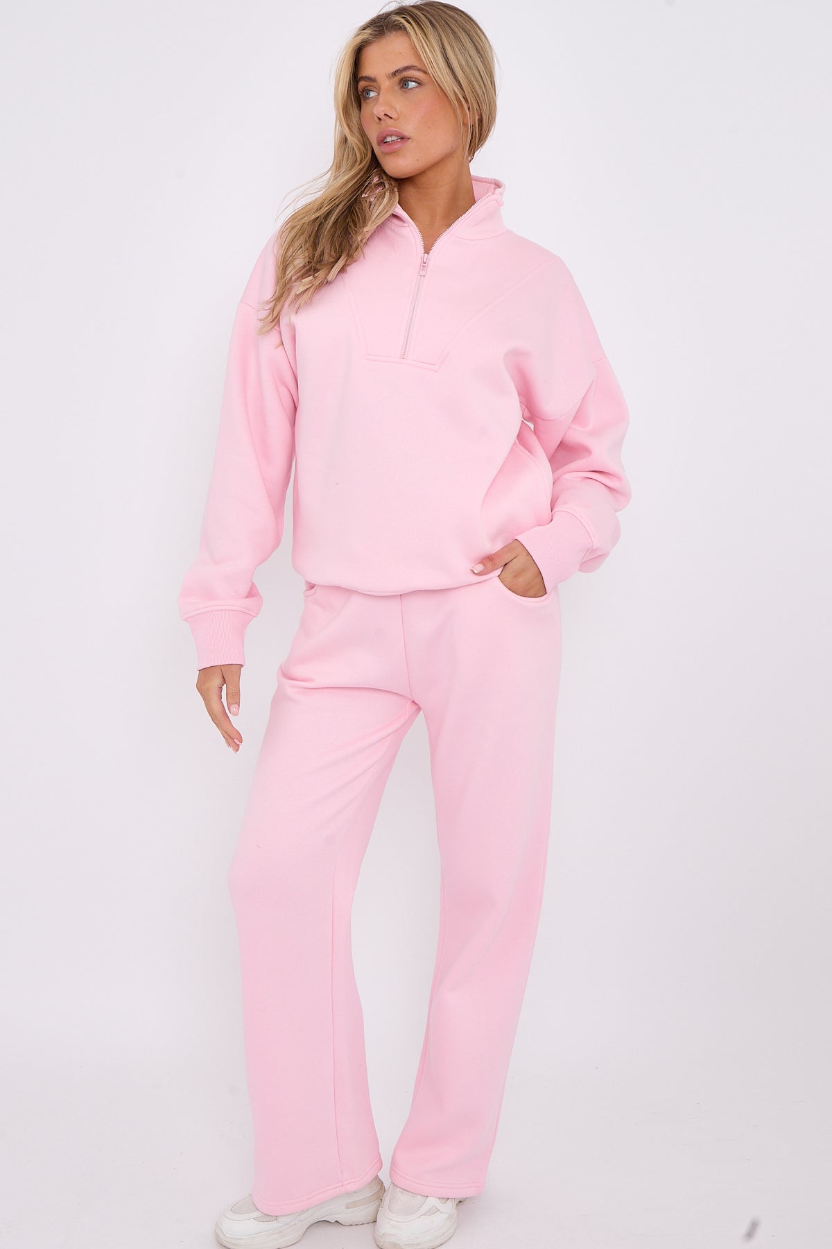 1/2 Zip Top & Jogger Fleece Co-ord