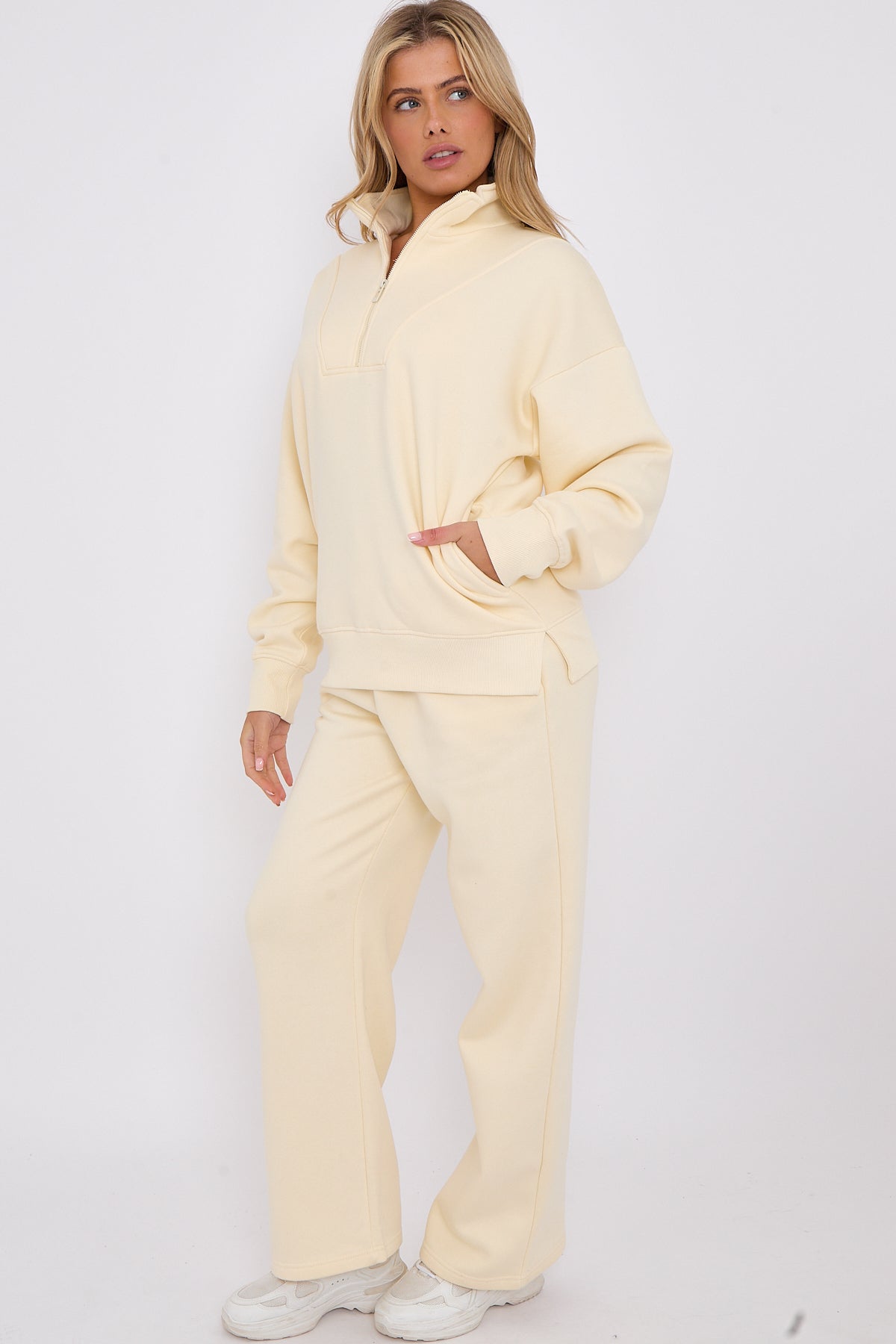 1/2 Zip Top & Jogger Fleece Co-ord
