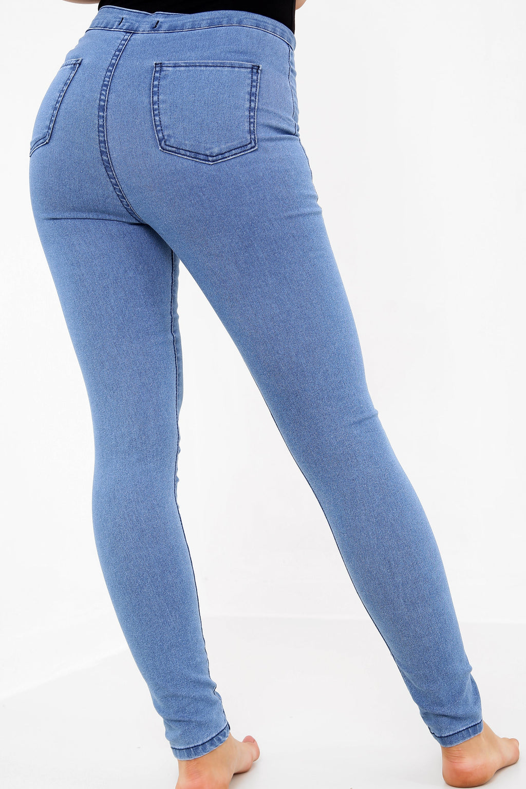 Floral Embroidered Denim Trouser Jeans