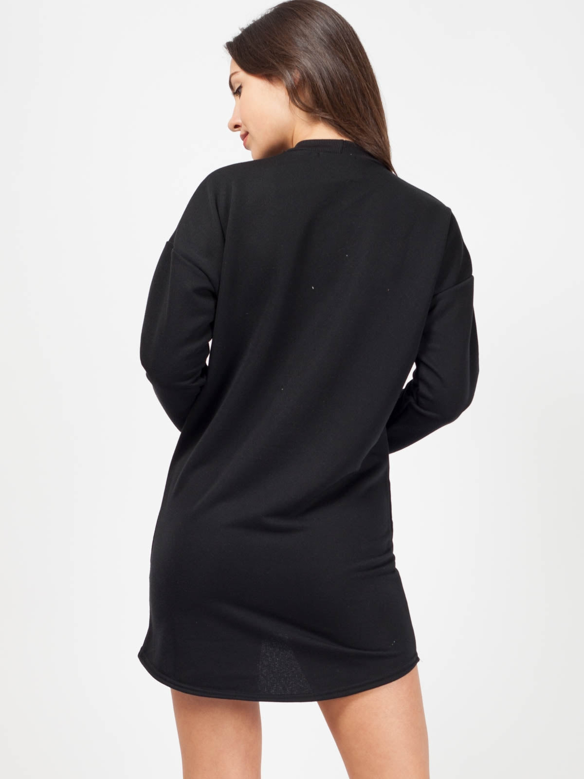 Kiki Slogan Sweat Jumper Dress