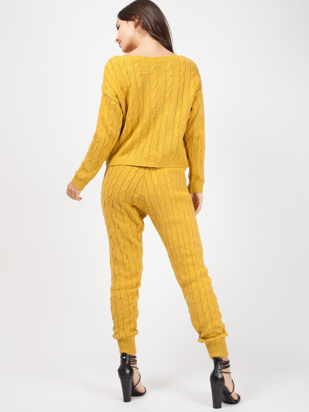 Cable Knit Loungewear Set