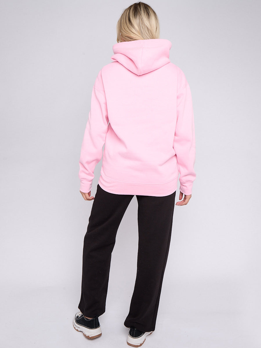 Embroidered Montmartre Paris Fleece Hoodie