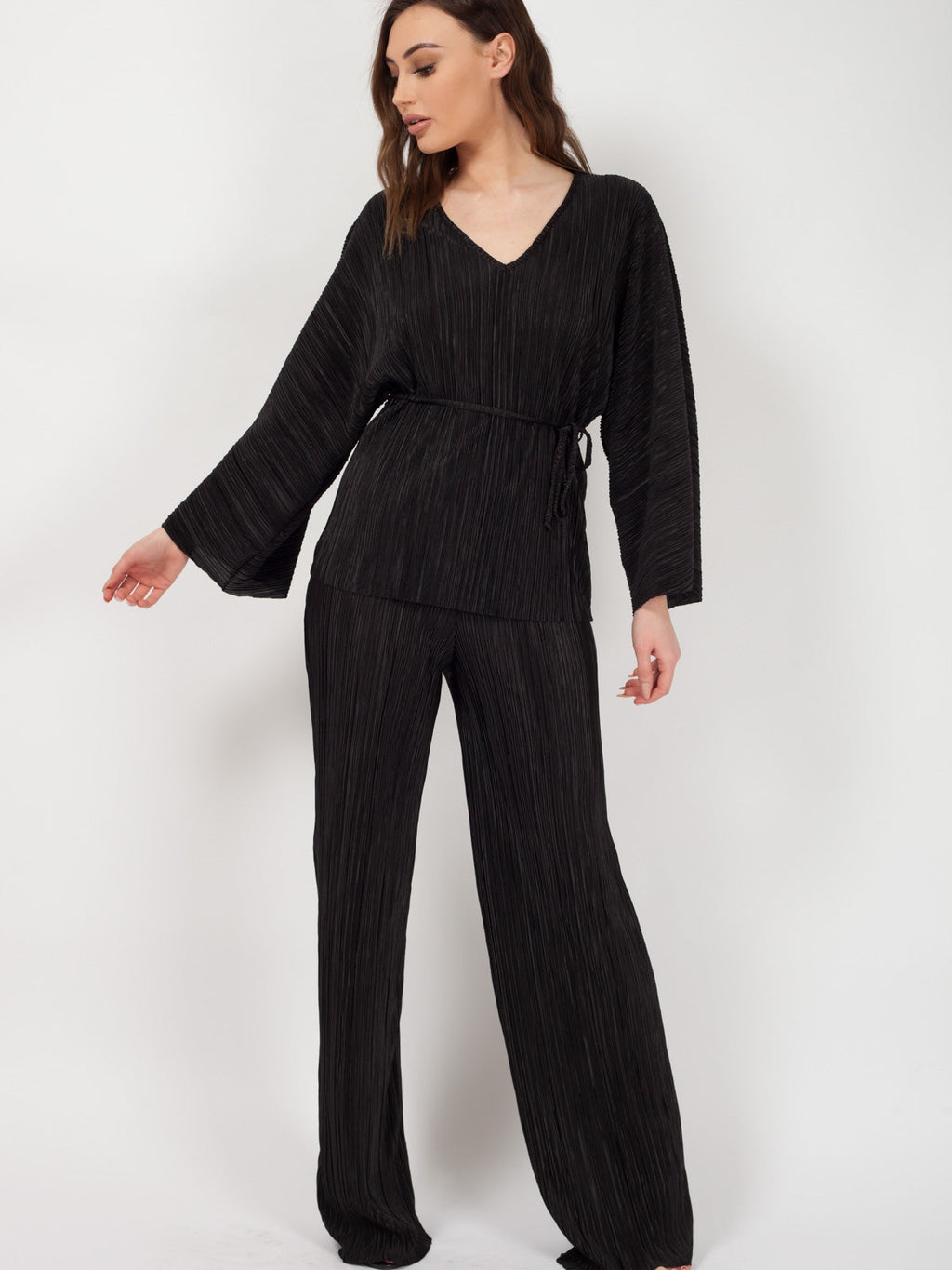 Pleated Top & Trouser Co-ord