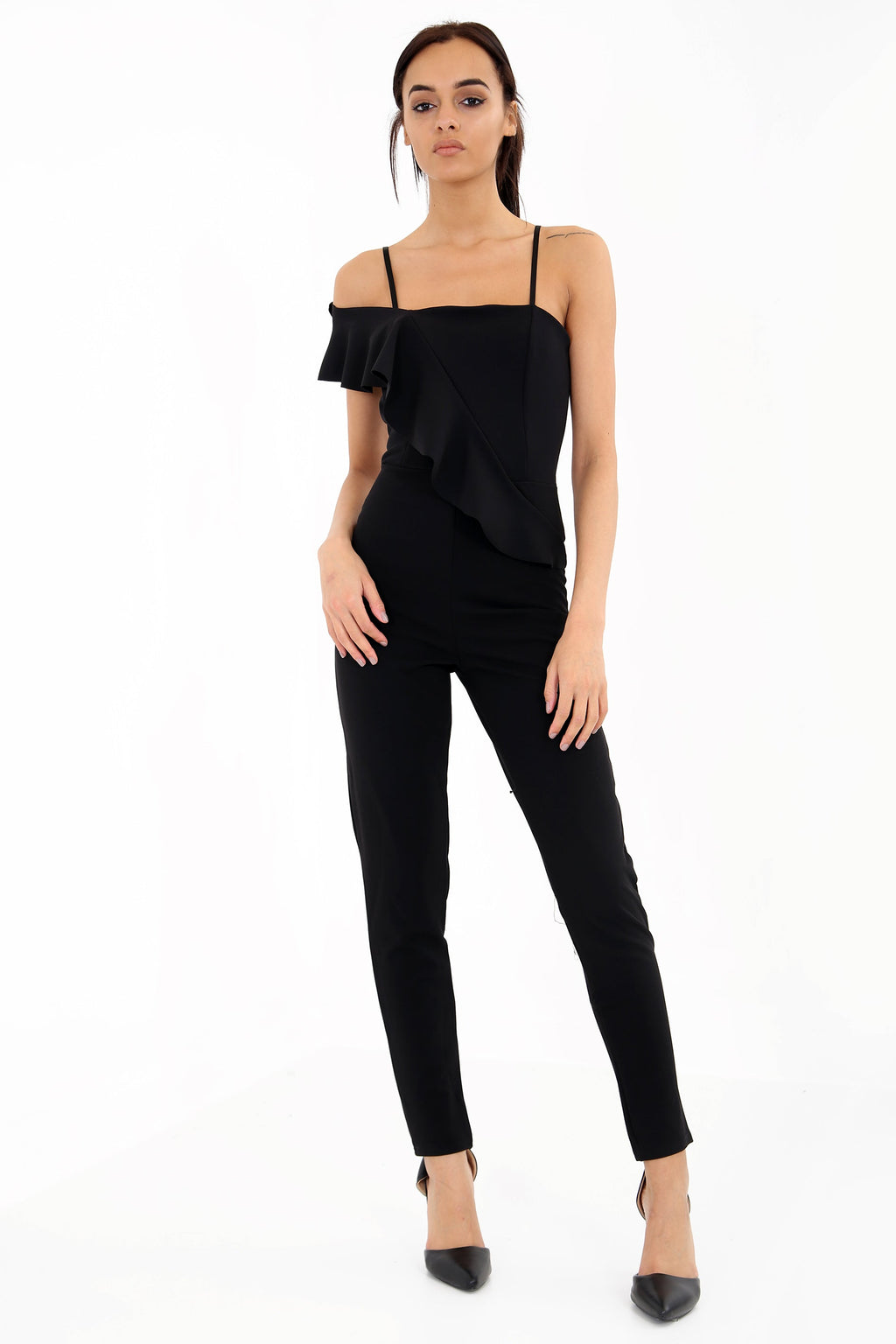 Frill Strap Jumpsuit
