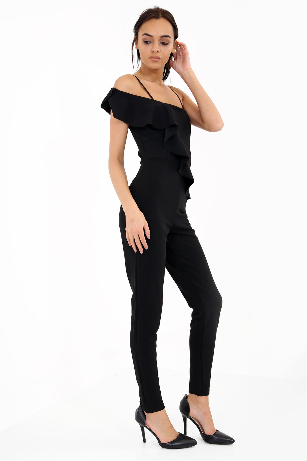 Frill Strap Jumpsuit