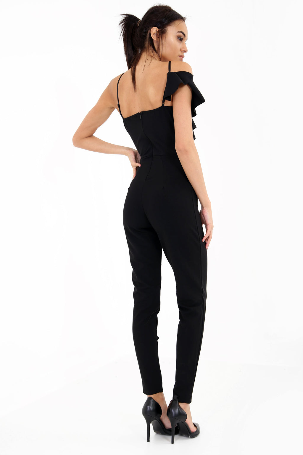 Frill Strap Jumpsuit