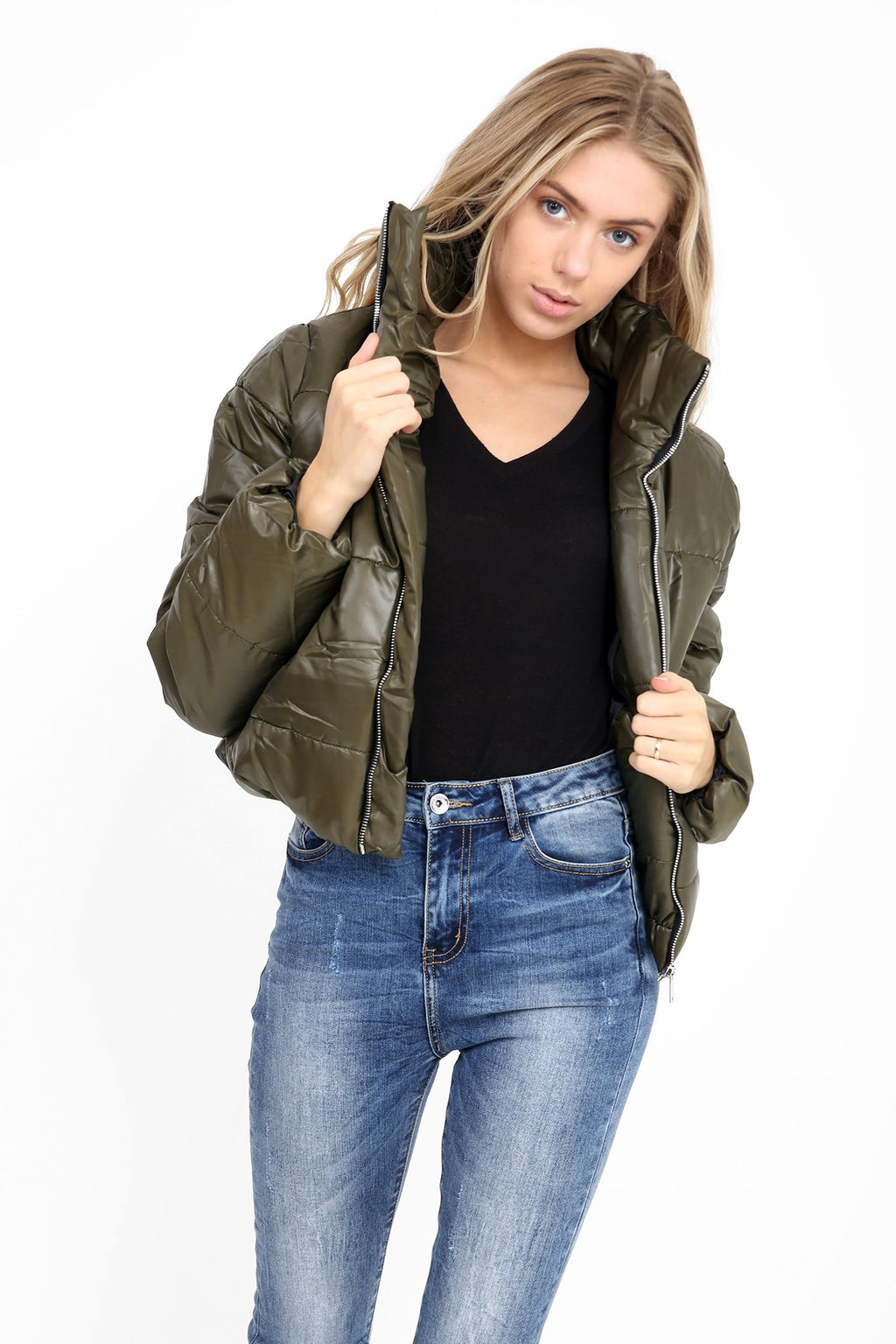 Short Padded Puffer Jacket