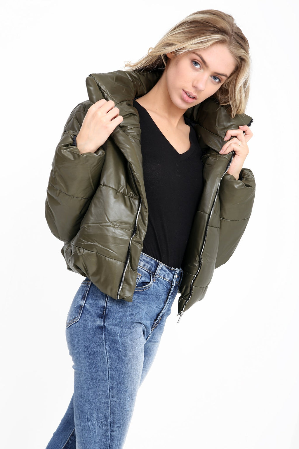 Short Padded Puffer Jacket