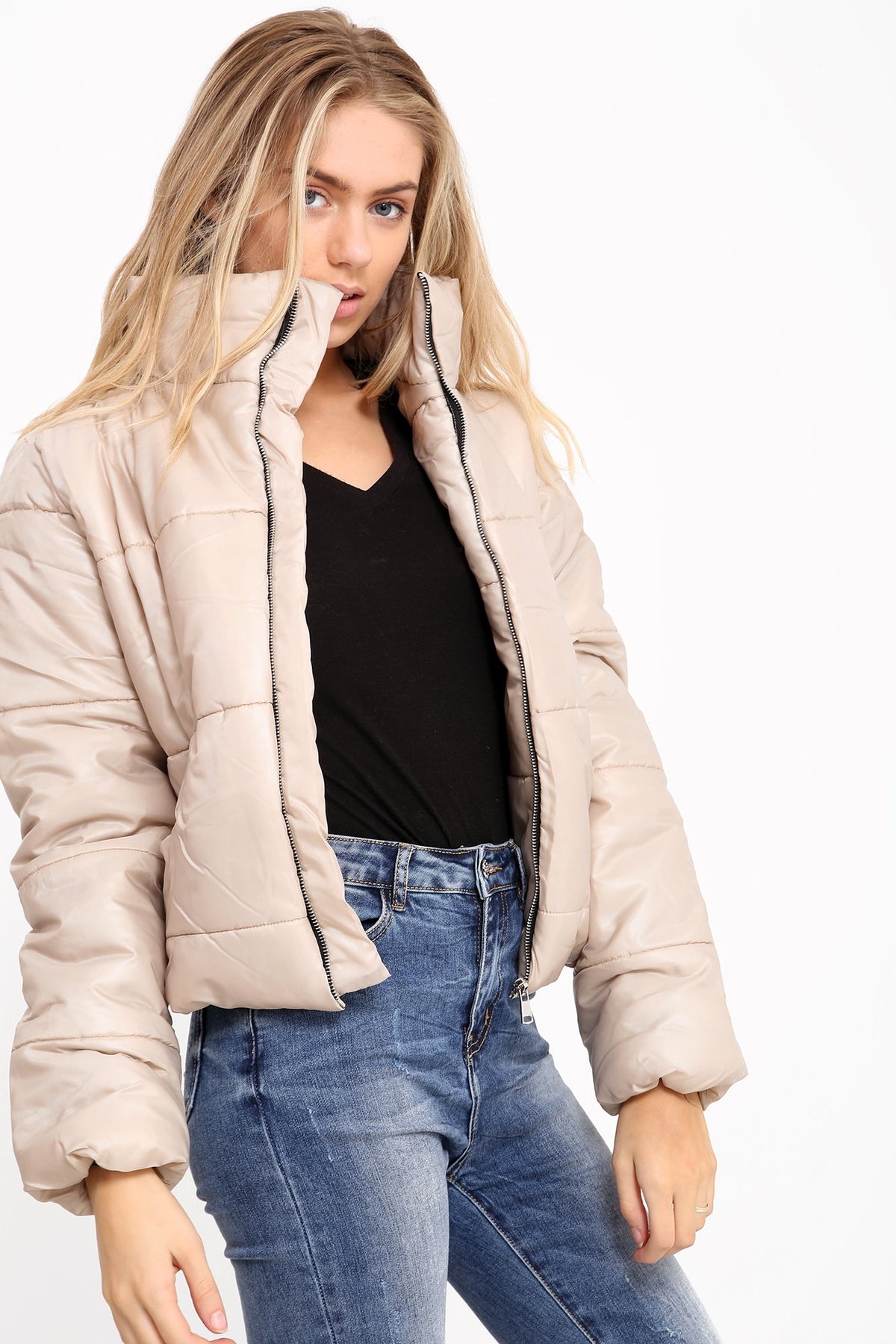 Short Padded Puffer Jacket